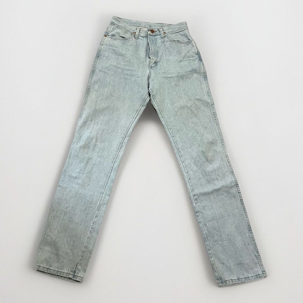 WRANGLER HIGH RISE RODEO STRAIGHT LIGHT WASH JEANS WOMEN'S SIZE 5 X36